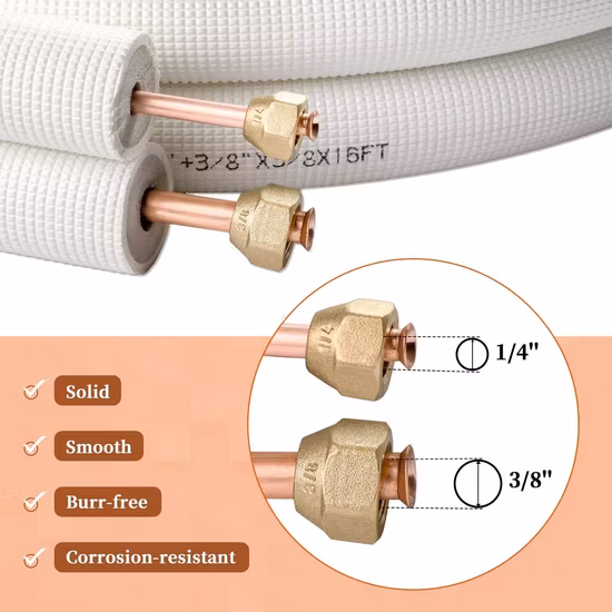 AC Copper Mould Tubes/ Pipe /Tubing for Refrigeration