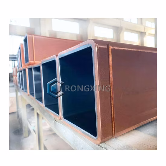 Beam Blank Copper Mould Tubes Non-Standard Copper Mould Tubes for CCM