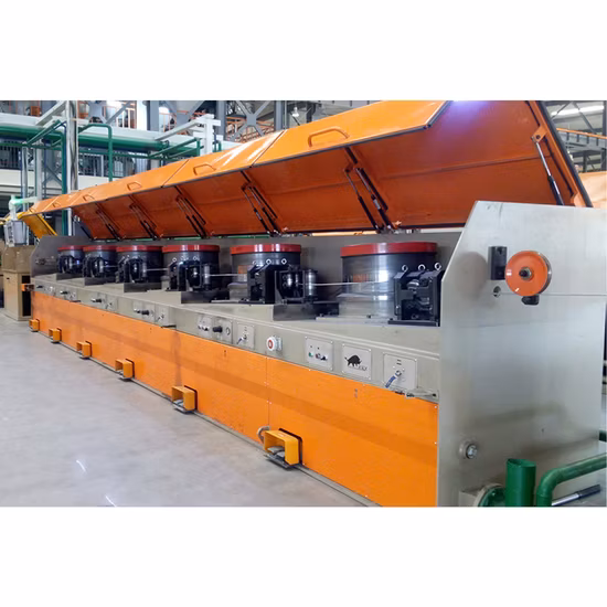 Chinese Zhixuan Non-Corrosive Copper Drawing Machine with CE and ISO Certificate and Servo Motor Invent for Rubber Tube Wire